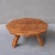 Mid-Century Modern Dutch Brutalist Octangonal Coffee Table in Oak, 1970s For Sale - Image 3 of 8