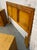 Vintage Lea Furniture queen faux bamboo headboard featuring a split reed rattan cane panel and warm honey finish. Please...