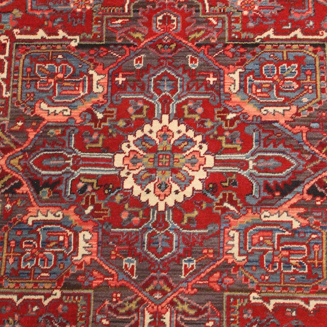 Asian Rug in Cotton and Wool For Sale - Image 4 of 8