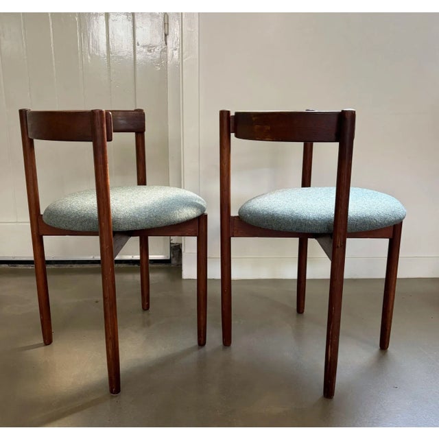 1960s Danish Chairs by Hugo Frandsen for Børge M. Søndergaard, 1960s, Set of 2 For Sale - Image 5 of 15