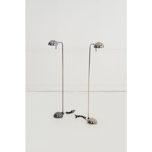 1980s Pair of Floor Lamps by Robert Sonneman for George Kovacs, Usa, 1987 For Sale - Image 5 of 11