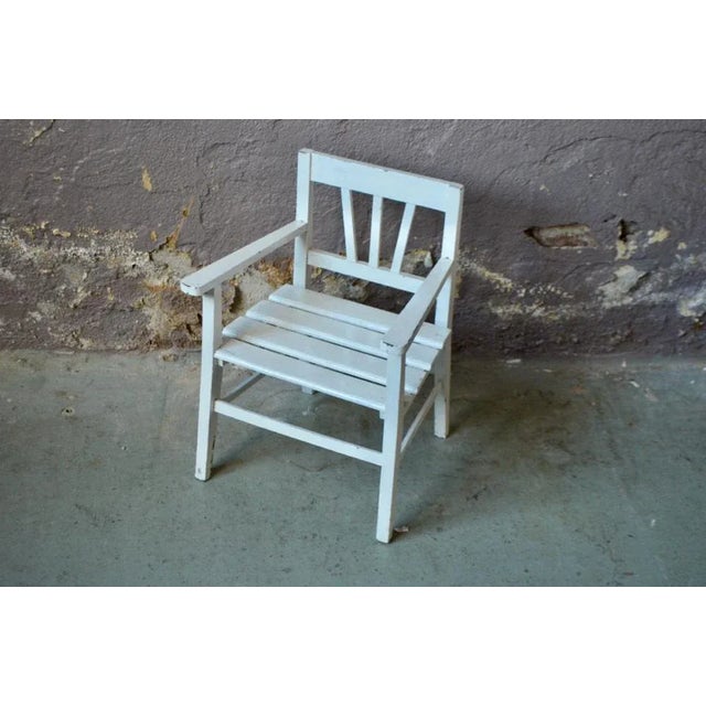 Rustic Rustic Bohemian Child Armchair For Sale - Image 3 of 8