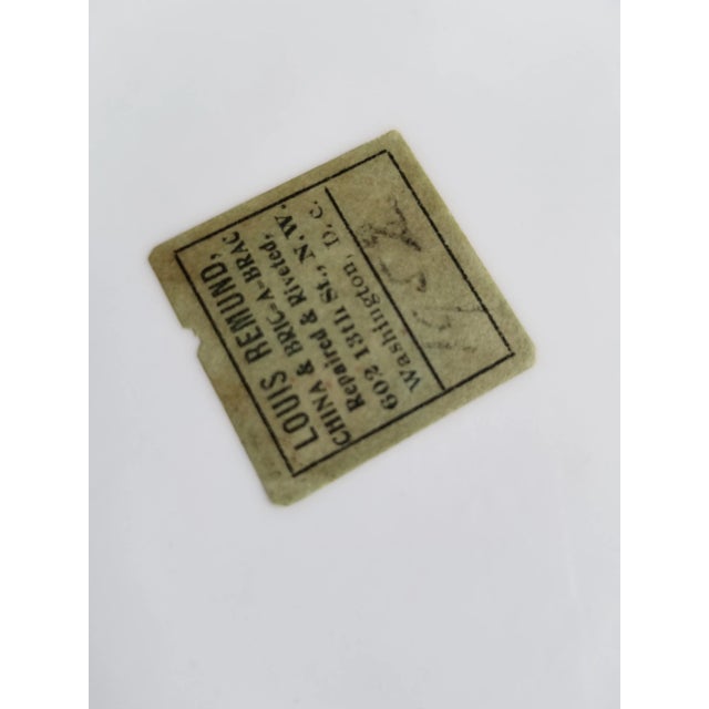 Antique Porcelain Serving Tray For Sale - Image 9 of 10