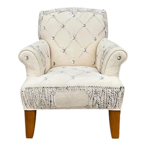 Limited Hand Painted Vera Wang Child‚Äôs Club or Wing Back Chair for Ethan Allen