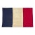 French Cotton Flag Sewn From Vintage Textiles For Sale