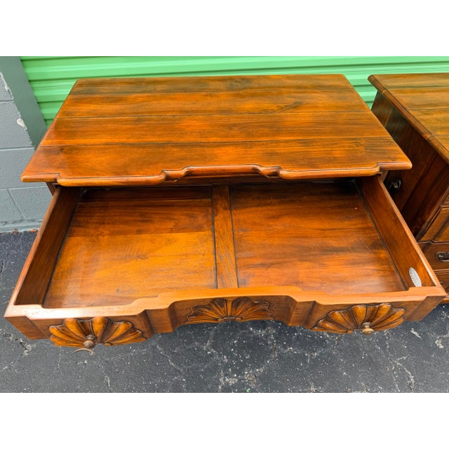 Theodore Alexander Theodore Alexander Chippendale Style Mahogany Block Front Chests-Set of Two . For Sale - Image 4 of 12