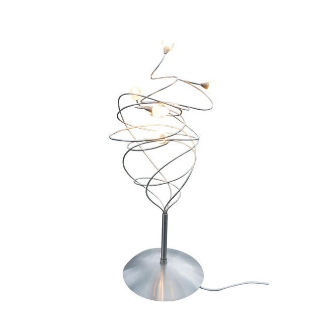 Sculptural Stainless Steel Light Object by Harco Loor, 1980s For Sale - Image 9 of 9