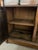 100+ Year Old Hutch Cabinet, Burl Wood Inlay, Hand Carved, Beautiful Antique For Sale - Image 10 of 12