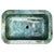 Polished Green Marble Sink For Sale - Image 3 of 6