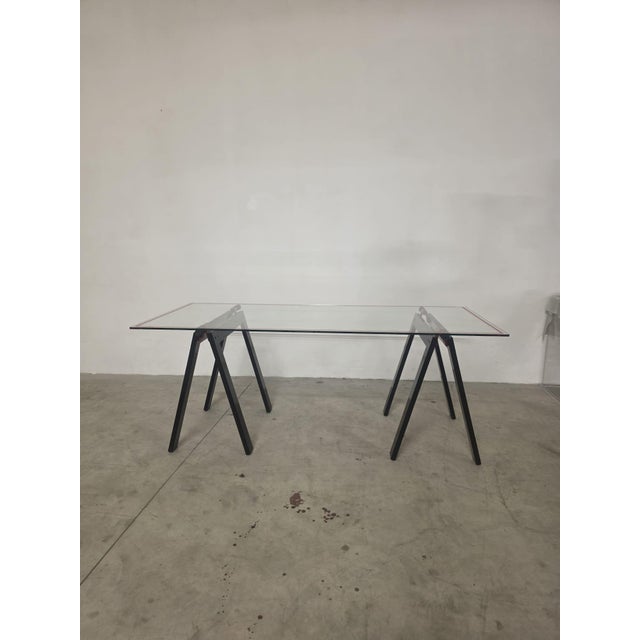 Metal Gaetano Table by Gae Aulenti for Zanotta, 1970s For Sale - Image 7 of 18