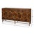 Geometric Parquetry Sideboard in Honey Brown For Sale - Image 12 of 12