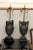 Pair of 1940s French Etruscan Cast Urn Lamps For Sale - Image 11 of 12