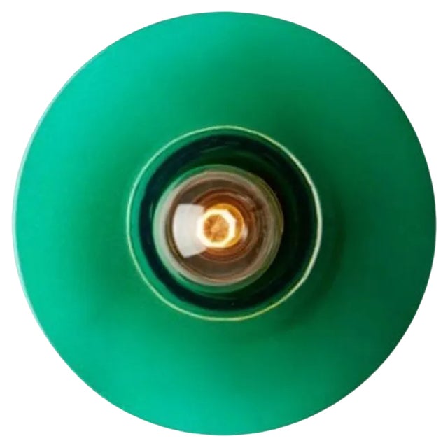 Green Alvéole Wall Light by Radar For Sale