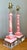 Vintage Pink Marble Carved Column Lamps - A Pair For Sale In West Palm - Image 6 of 12