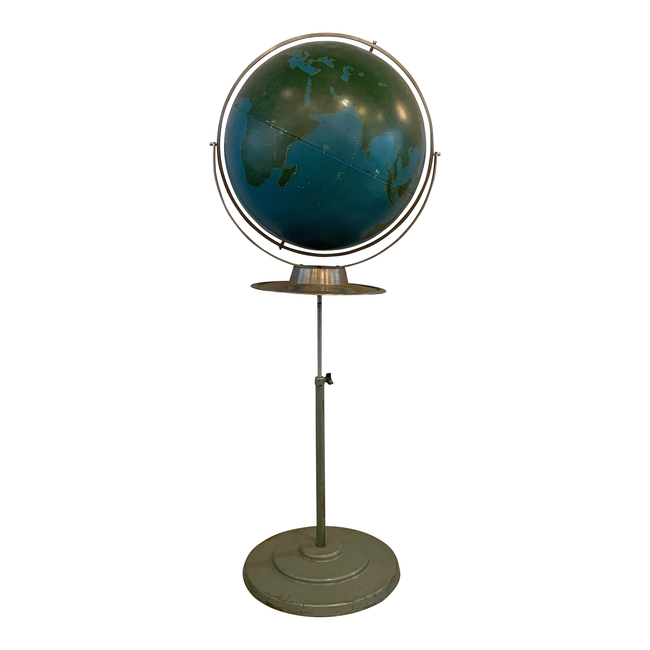 Mid 20th Century A.J. Nystrom Industrial Military Standing Chalk