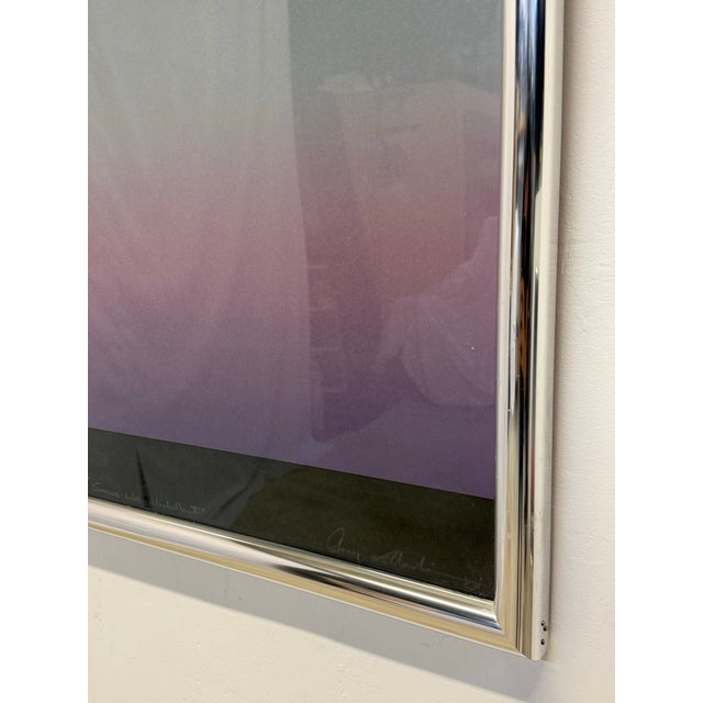 2000 - 2009 Gary Lichtenstein “Seems Like Manhattan 2” Signed Lithograph #7/30 For Sale - Image 5 of 11