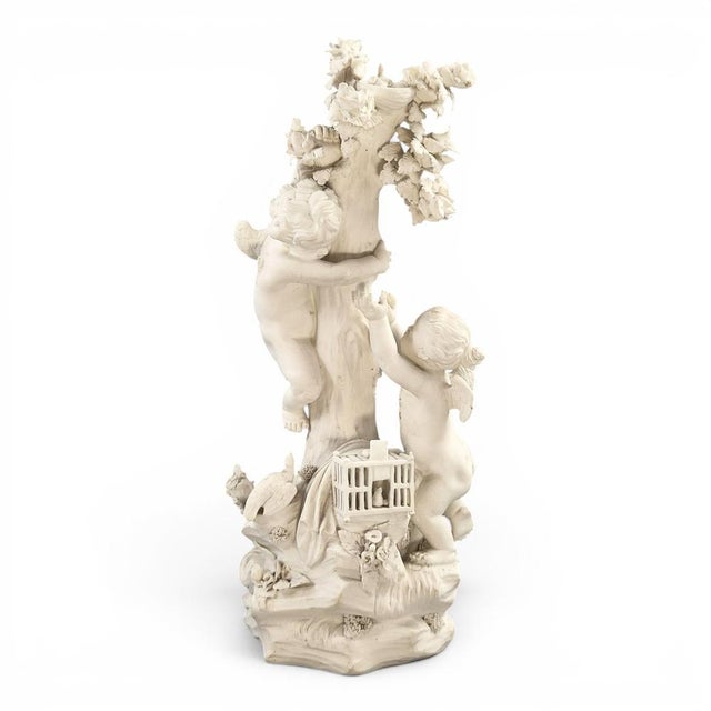 Ceramic Four Elements No. 48 Nude Figure Group from Derby, 1773 For Sale - Image 10 of 10