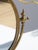 Mid-Century Modern Mid-Century Oval Ornate Brass Vanity Swivel Mirror, 1960s For Sale - Image 3 of 10