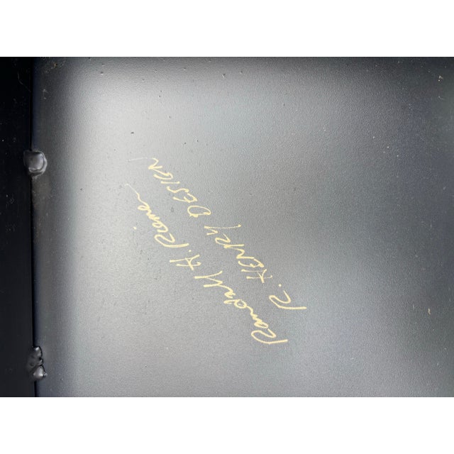 Metal 1990s R. Henry Design Welded Artist Table For Sale - Image 7 of 8