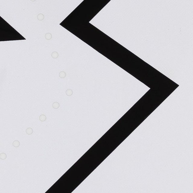 Modern Lucio Fontana, Black Space Concept, Screenprint For Sale - Image 3 of 4