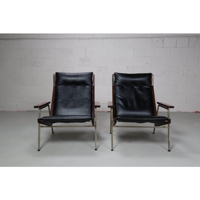 Set of Model 1611 Lounge Chairs by Rob Parry for De Ster Gelderland, 1952 For Sale - Image 12 of 18