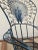 1960s Mid Century Modern Iron Salterini Style Peacock Chair, Attributed For Sale - Image 5 of 10