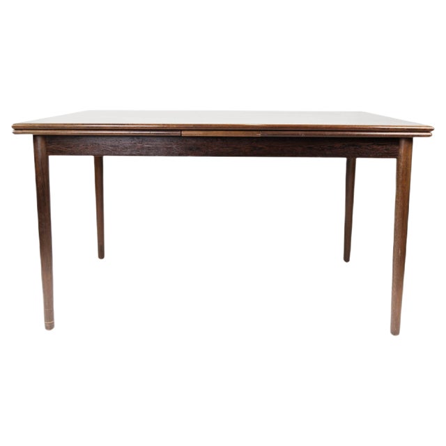 Danish Rosewood Dining Table with Extensions, 1960s For Sale
