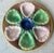 Late 19th Century 19th Century English Majolica Oyster Plate For Sale - Image 5 of 9