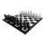 1980s Marble Chess Game Board and Pieces For Sale