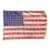 Vintage American Flag With Gold Fringe 48 Stars For Sale