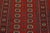 2020s Bokhara Rug 4’2” X 6’2” Red Wool Tribal Hand-Knotted Oriental Carpet For Sale - Image 5 of 11