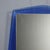 Vintage Rectangular Mirror with Blue Glass Frame, 1960s For Sale - Image 3 of 11