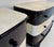 Twin Parchment and Exotic Wood Dressers, 1940s, Set of 2 For Sale - Image 14 of 17