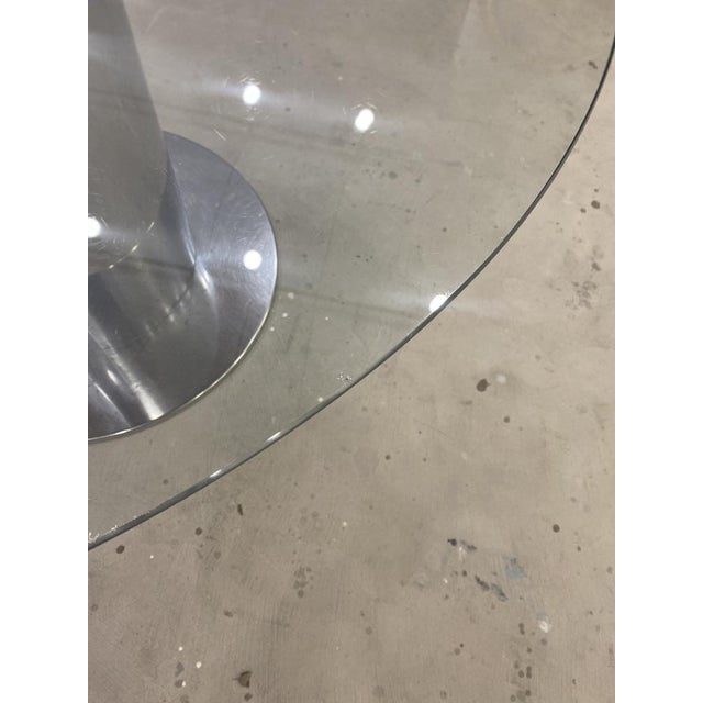 Vintage Italian Steel Dining Table by Antonia Astori, 1960s For Sale - Image 4 of 18