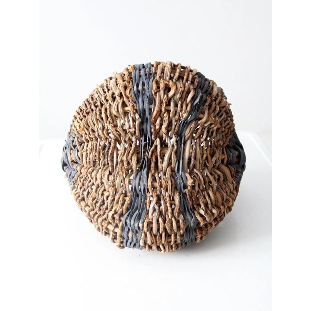 Antique Buttocks Basket For Sale - Image 11 of 12