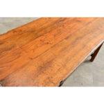French 19th Century Oak Carpenter Table For Sale - Image 18 of 18