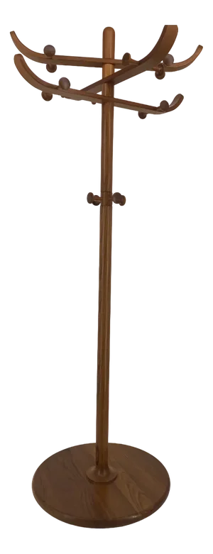 Free-Standing Teak Coat Rack by Soren Nissen & Ebbe Gehl for Aksel Kjersgaard, Denmark, 1960s