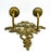Pair of Vintage Cast Brass Lovebird Wall Candle Sconces – Hollywood Regency / French Country For Sale - Image 10 of 15