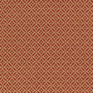 Sample - Schumacher Martine Weave Fabric in Rosewood