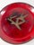 Mid 20th Century Mid-Century Modern Abstract Enamel Bronze Catchall Dish With Birds For Sale - Image 5 of 8