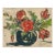 1930 Vintage Red Flowers in a Vase Art Print by Zolo Palugyay - 20" X 16" For Sale