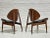 Pair - Mid Century Modern Clam Shell Chairs by Kodawood, C. 1960's For Sale - Image 11 of 18