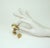 Pair of Gold Plated Mushroom Brooches Including Trifari, 1960's For Sale - Image 9 of 10