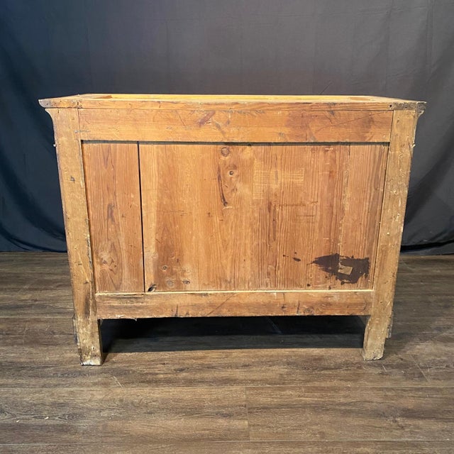 French Louis Philippe 19th Century Marble Top Commode For Sale - Image 15 of 16