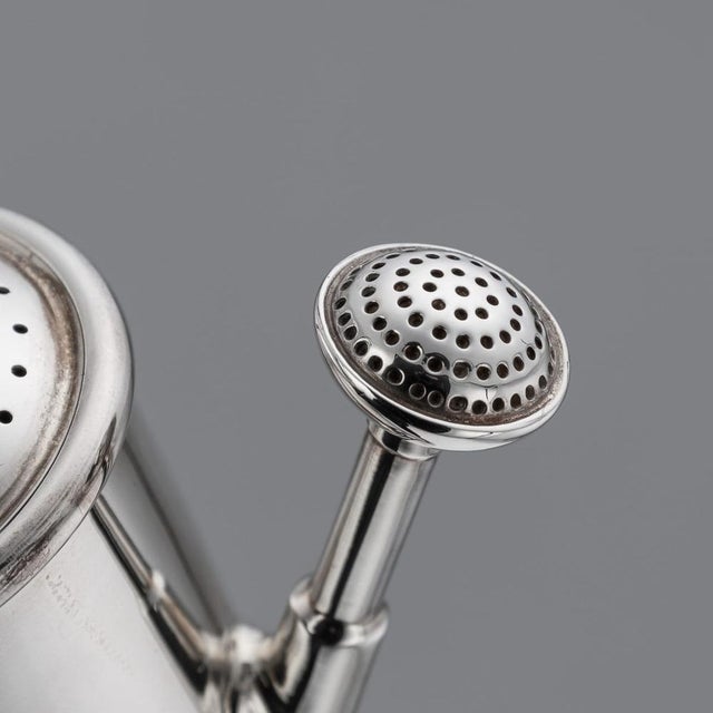 Vintage Silver Novelty Five-Piece Gardening Condiment Set, 1994, Set of 5 For Sale - Image 16 of 18