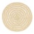 Dash & Albert by Annie Selke Bowline Natural Indoor/Outdoor Round Rug, 8' x 8' For Sale