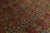 Brick Red Hand-Knotted Modern Bidjar Style Wool Area Rug Intricate Crimson & Ochre Damask For Sale - Image 8 of 10