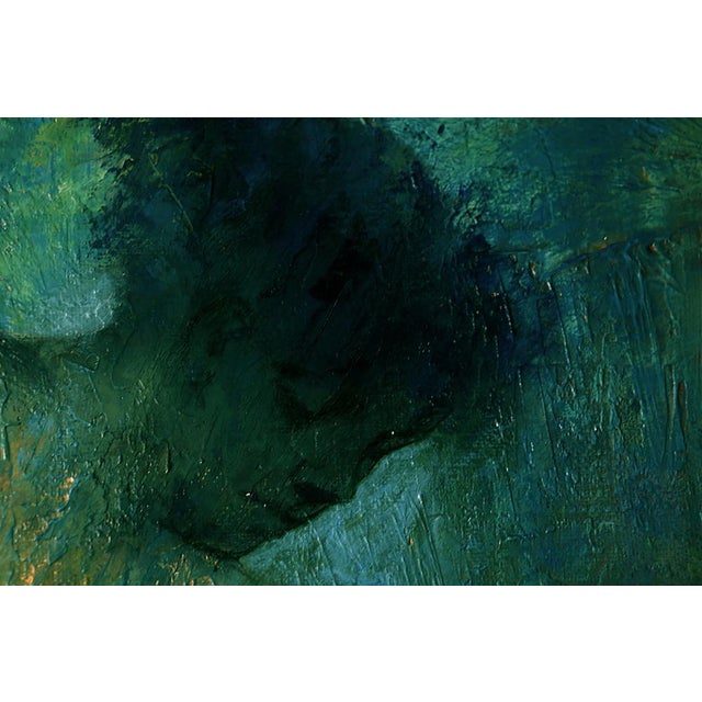 Renato Criscuolo, Verdi Vibrazioni, Nude, Oil on Canvas For Sale - Image 5 of 9