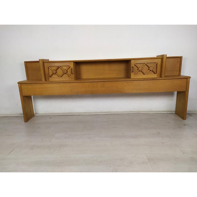 Vintage Oak Headboard For Sale - Image 18 of 18
