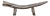 Wood Carved Crocodile Log Bench For Sale